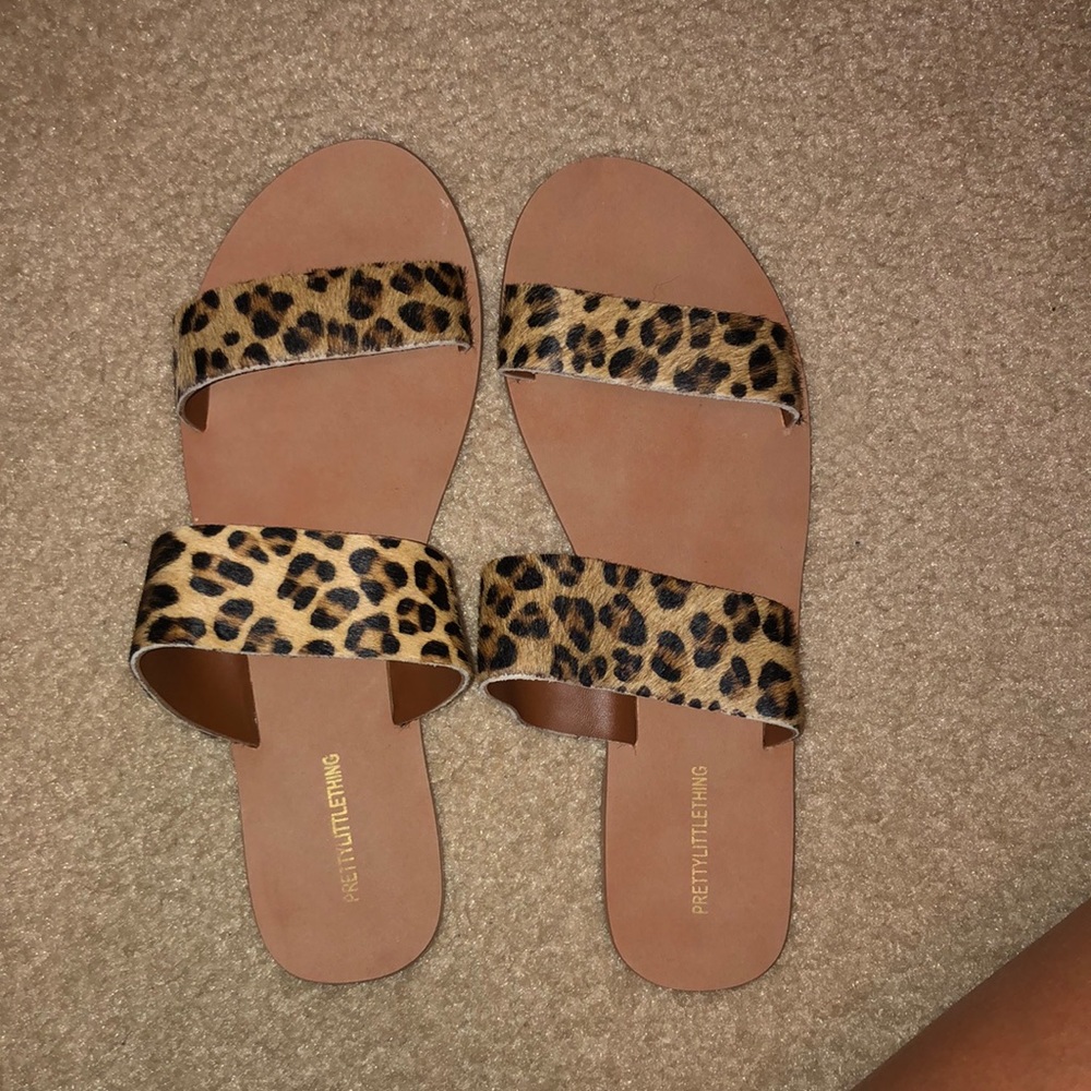 Leopard Sandals